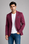 Wine Maroon Premium Formal Blazer for Men