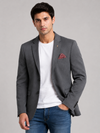 Charcoal Grey Premium Men's Formal Blazer