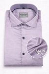 Men’s Light Onion Satin Lycra Solid Formal Shirt