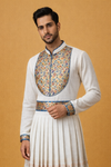 Traditional Floral Peshwai Dress