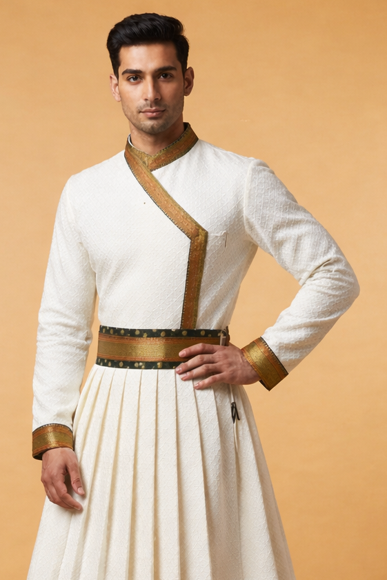 Royal Angarkha Peshwai Outfit