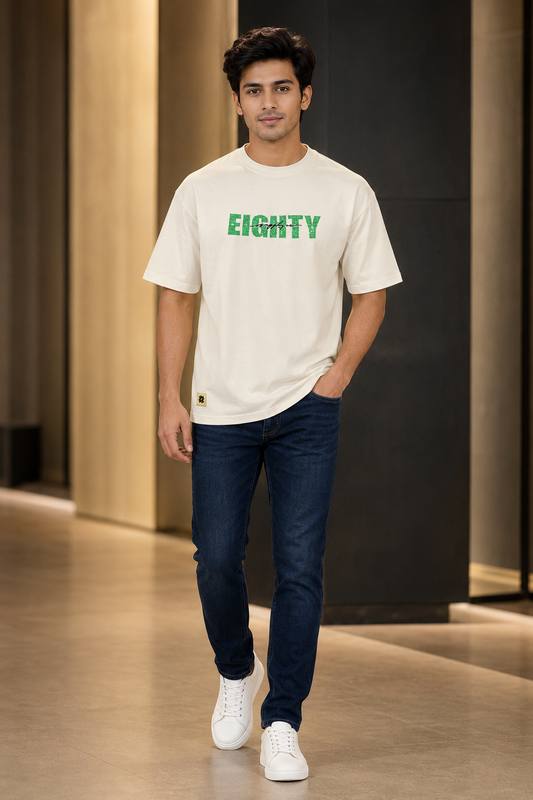Men’s Off-White Graphic Print Oversized T-Shirt