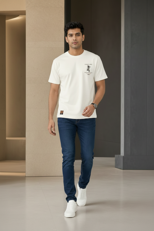 Men’s Premium Textured Polo T-Shirt
