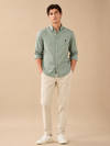 Wine Casual Full Sleeve Shirt for Men
