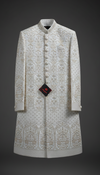 Men’s Ivory Royal Western Nawabi Sherwani
