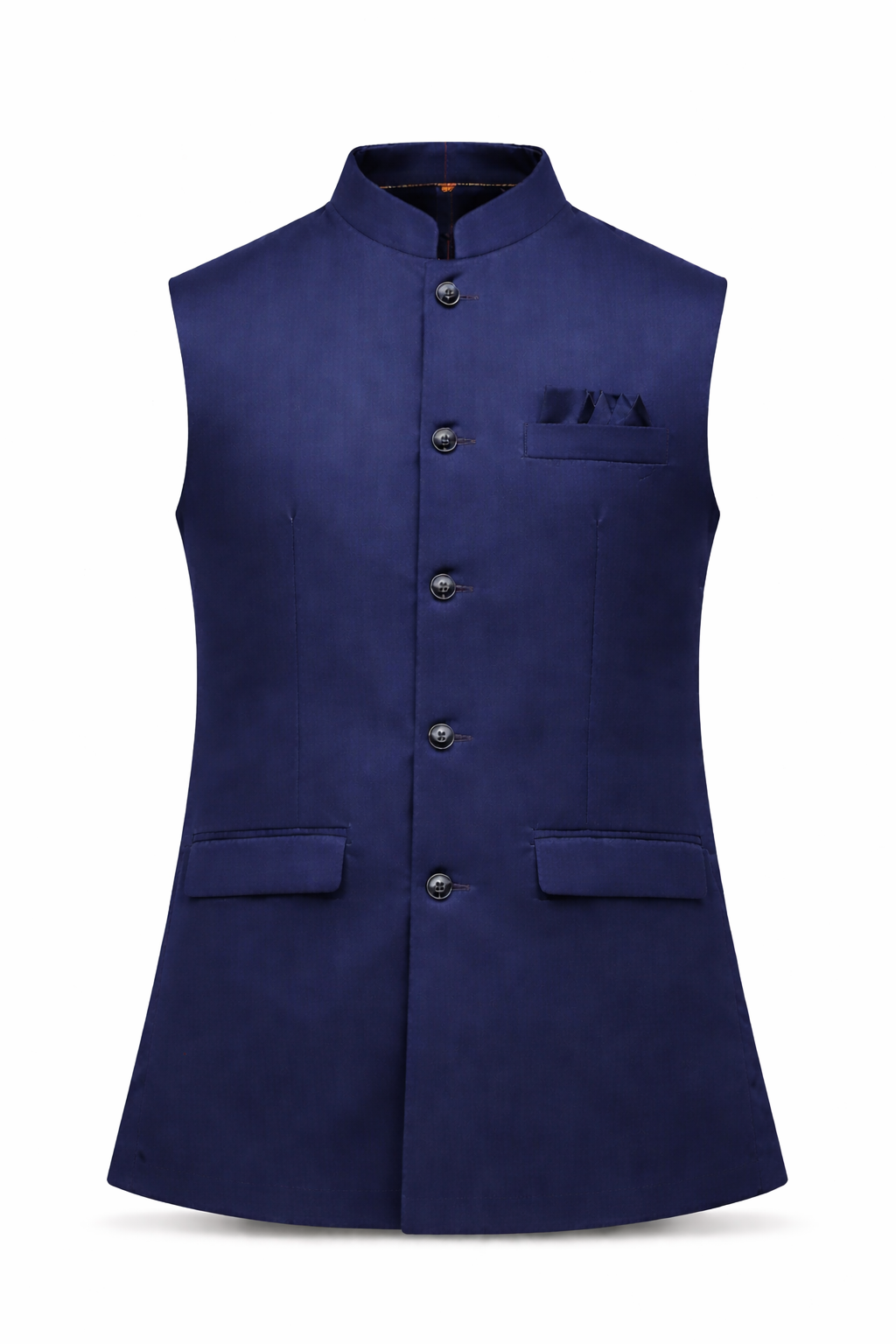Navy Blue Premium Nehru Jacket
