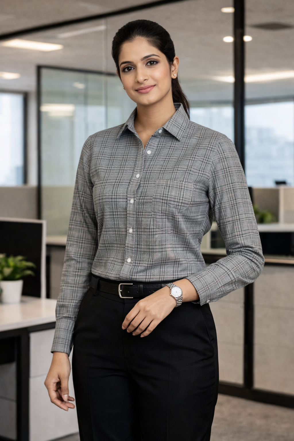 Premium Corporate Formal Shirt Women Uniform.