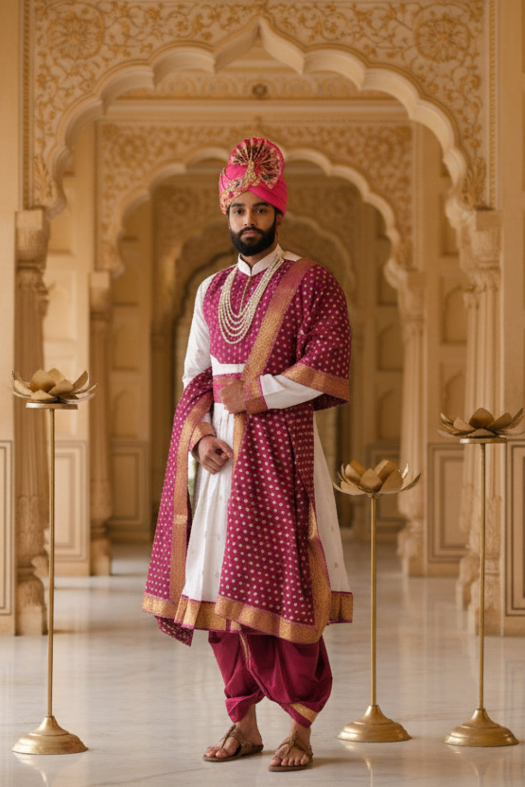 Classic Traditional Men’s Wedding Outfit