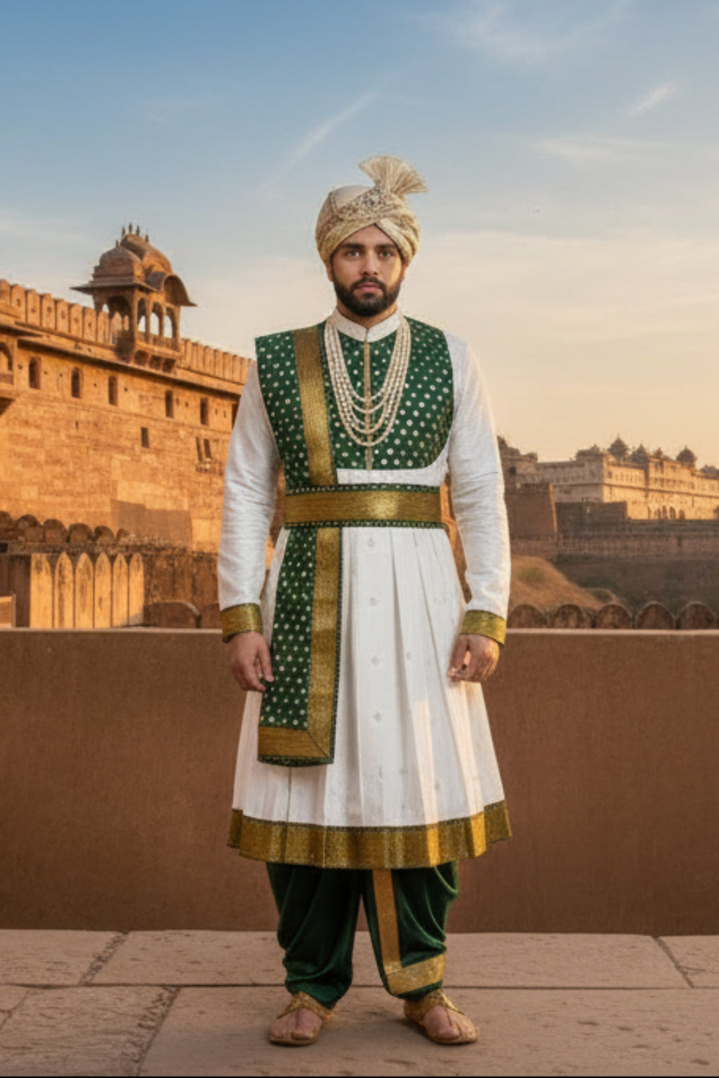 Classic Traditional Men’s Wedding Outfit