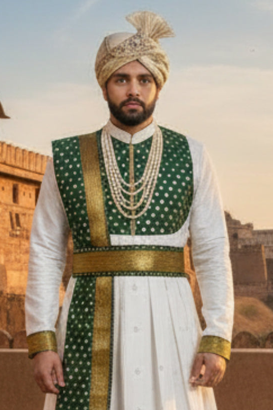 Classic Traditional Men’s Wedding Outfit