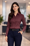 Premium Corporate Formal Shirt Women Uniform.