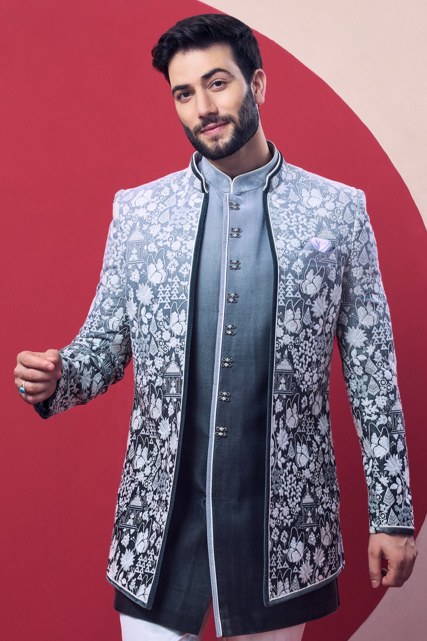 Contemporary Indo-Western attire
