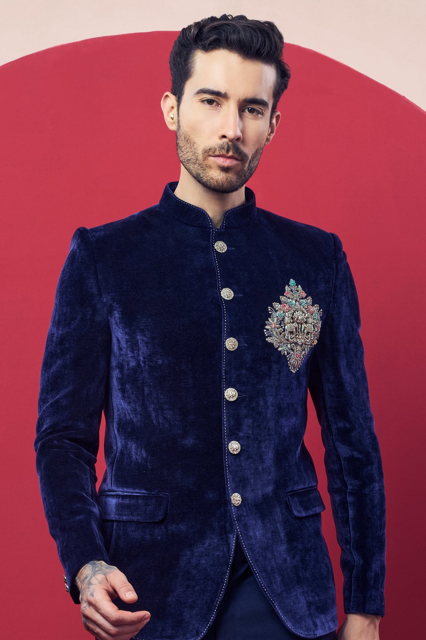Regal Midnight Velvet Ensemble