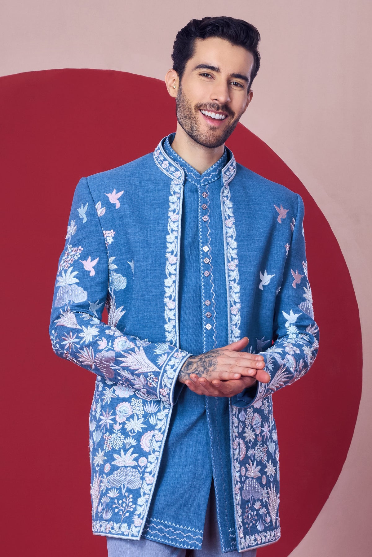 Matka Silk Thread Work Jodhpuri