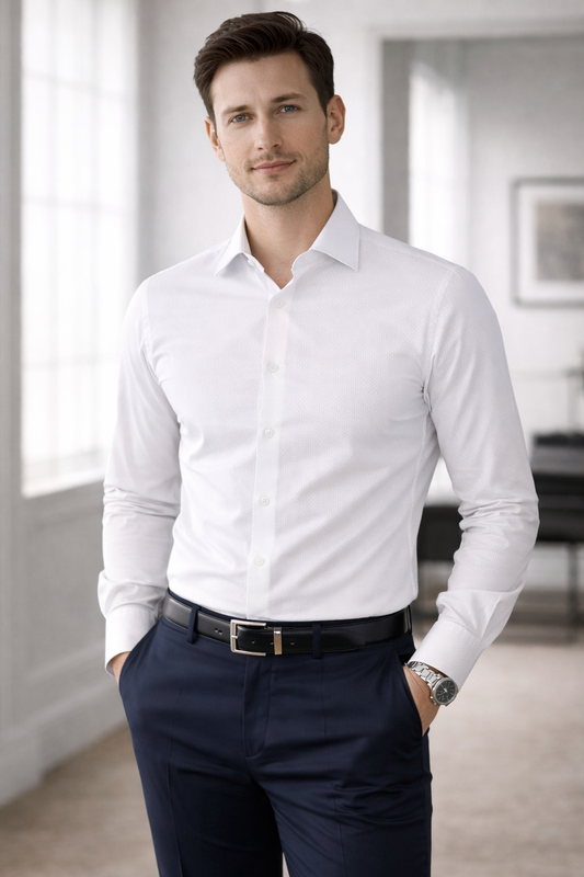 Premium Corporate Formal Shirt Men Uniform.
