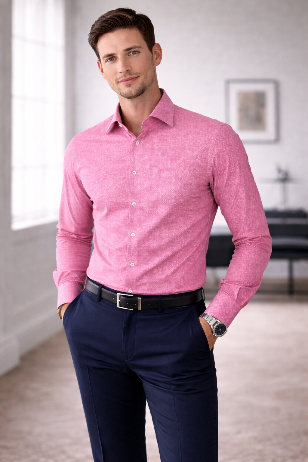 Premium Corporate Formal Shirt Men  Uniform.