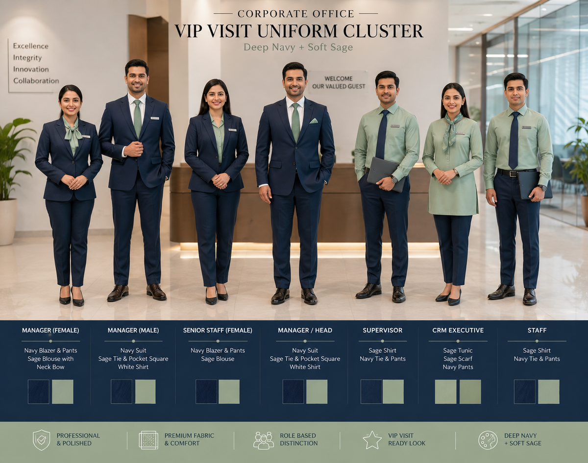 VIP VISIT DRESSCODE