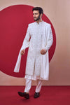The Signature Collection - Embroidered Sherwani with Dupatta