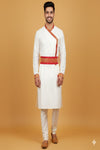Ivory Groom Peshwai Wear