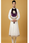 Elephant Motif Peshwai Outfit