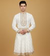 Golden Embroidered Peshwai Outfit