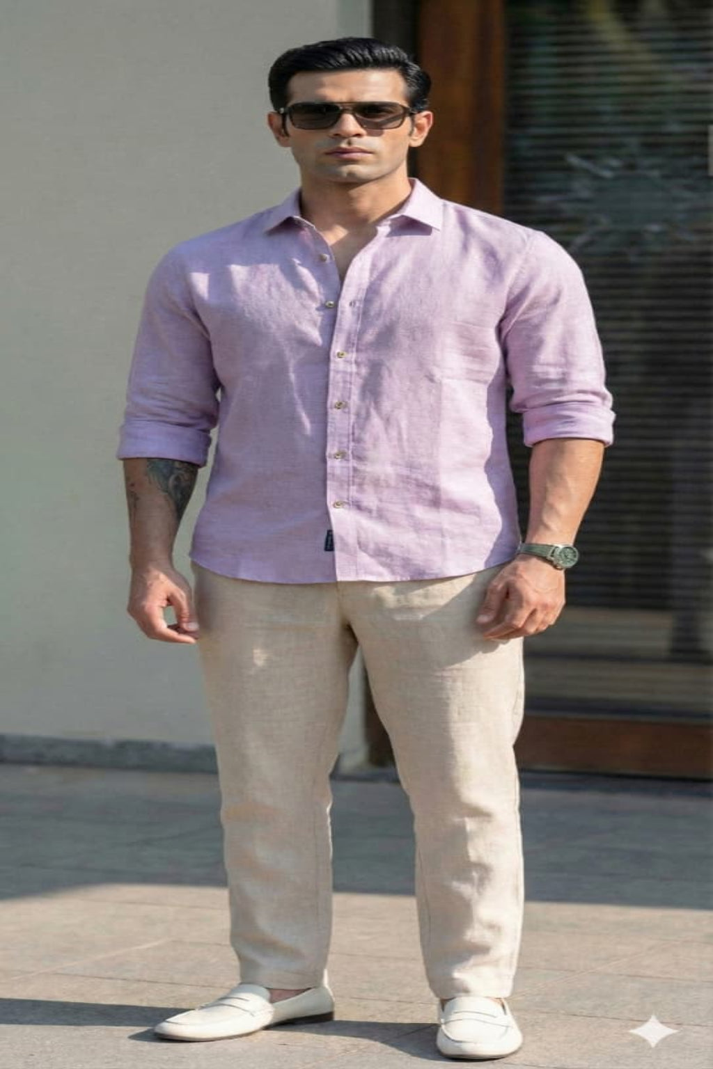 PUDHARI LINEN SHIRT