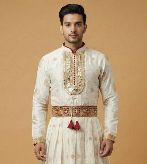 Traditional Maharashtrian Peshwai Outfit