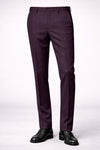 Premium Matty Fabric Corporate Formal Trousers Slim Fit Office Uniform Pants