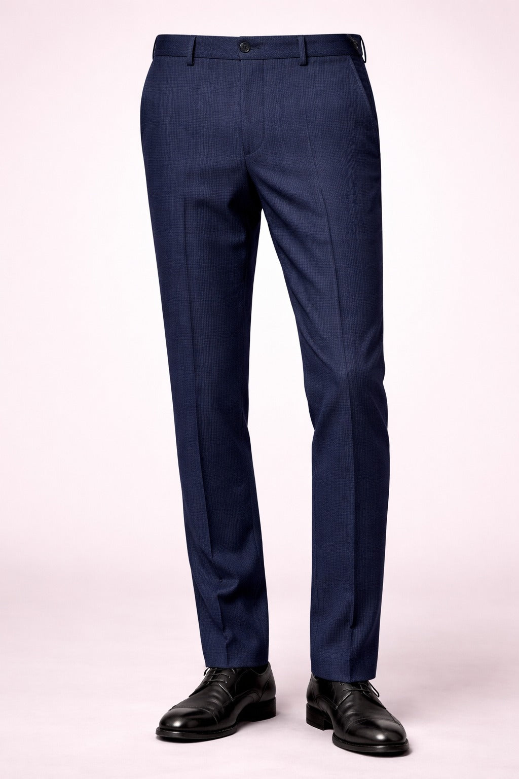 Premium Matty Fabric Corporate Formal Trousers Slim Fit Office Uniform Pants