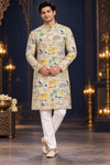Royal Heritage Printed Kurta Only