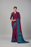 Professional Uniform Saree for Corporate & Service Staff