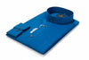 Men Premium Satin Partywear Shirt with Mandarin Collar