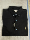 Black Classic Full Sleeve Casual Shirt