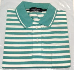 Men’s Aquqa Striped Polo T-Shirt