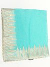 Sky Blue Designer Silk Saree with Elegant Zari Border