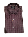 Men’s Charcoal Grey Checked Formal Shirt