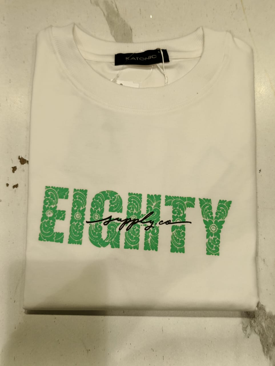 Men’s Off-White Graphic Print Oversized T-Shirt