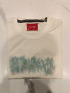 Men’s Cream Graphic Print Round-Neck T-Shirt