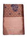 Elegant Peach & Purple Kanjivaram Silk Saree for Festive Celebrations