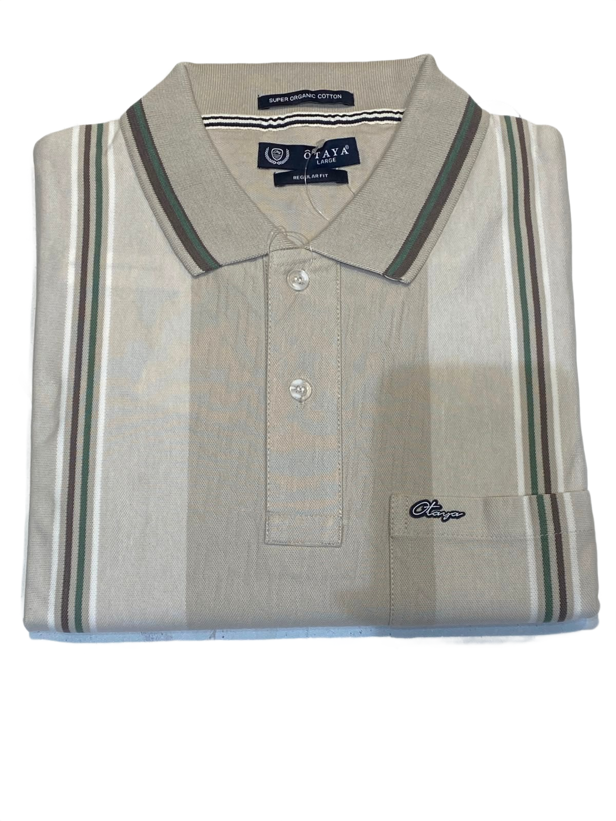Men's Premium Striped Polo T-Shirt | Classic Blend | Smart  Wear