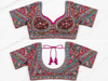 Royal Heritage Patchwork Embroidered Saree with Designer Blouse