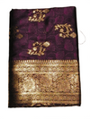 Royal Purple  Saree Grand Golden Pallu