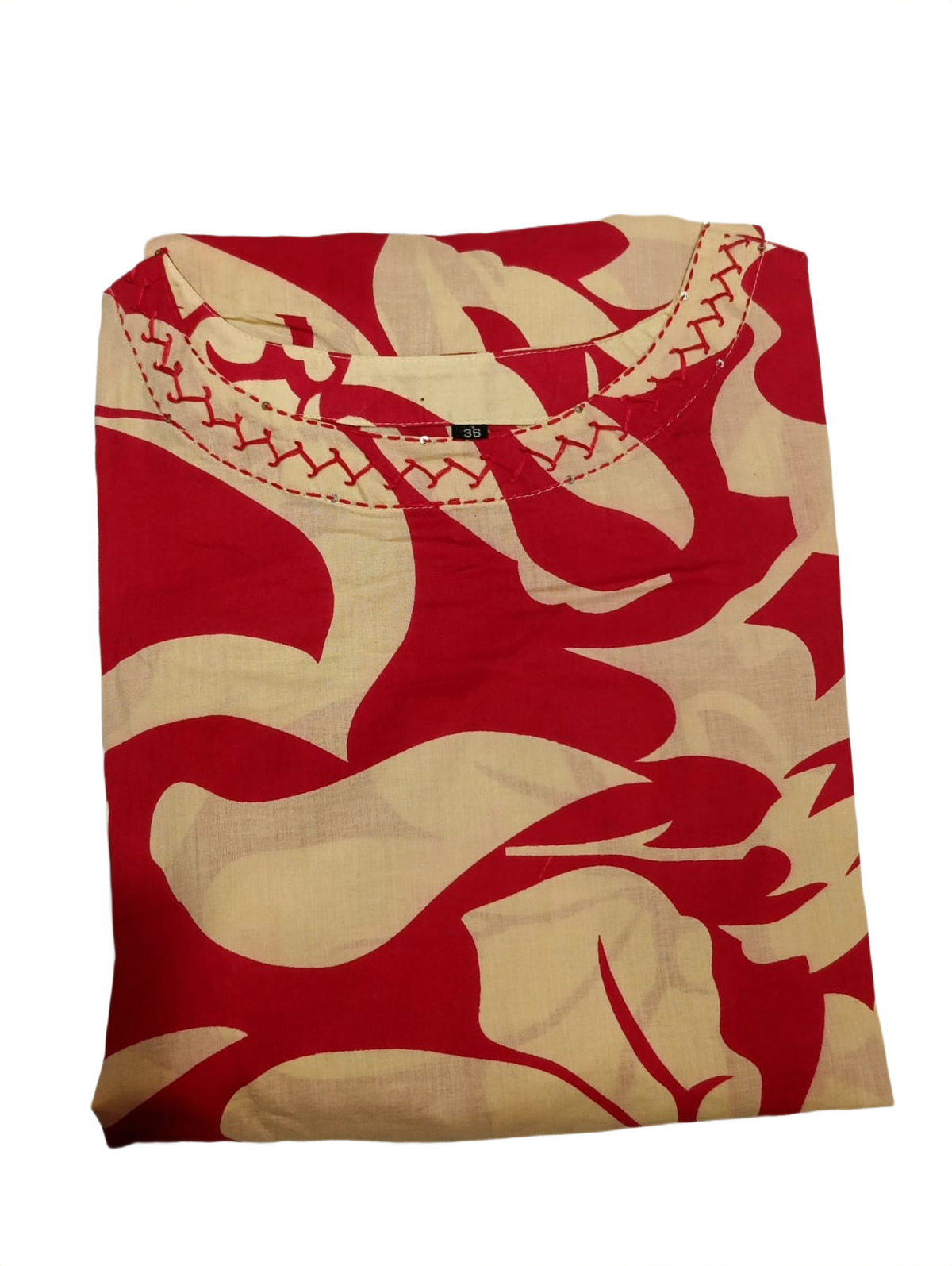 Women's Red Floral Printed Co-Ord Set