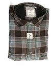 Premium  & Teal Check Formal Shirt