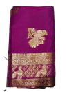Royal Magenta Woven Festive Saree