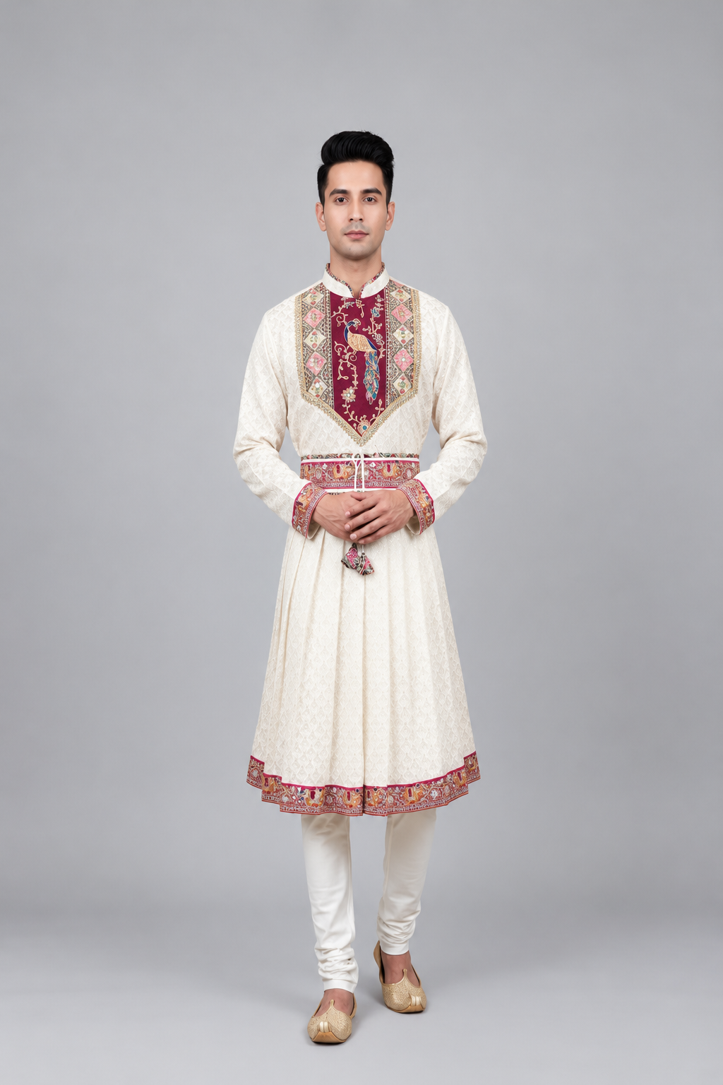 Traditional Groom Peshwai Wear