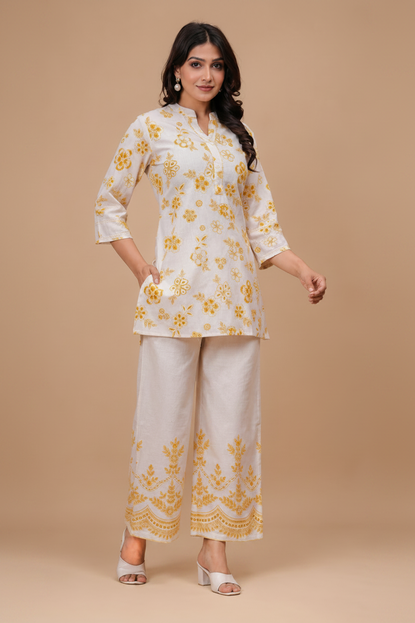 Women’s Floral Printed Co-Ord Set