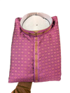 Men’s Royal Purple Jacquard Kurta Pajama Set