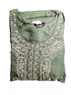 Sage Green Embroidered Festive Kurta Set