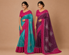 Women’s  Printed Saree with Floral Design
